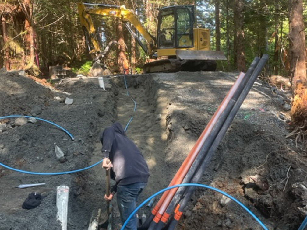 Port Renfrew Utility / Service work