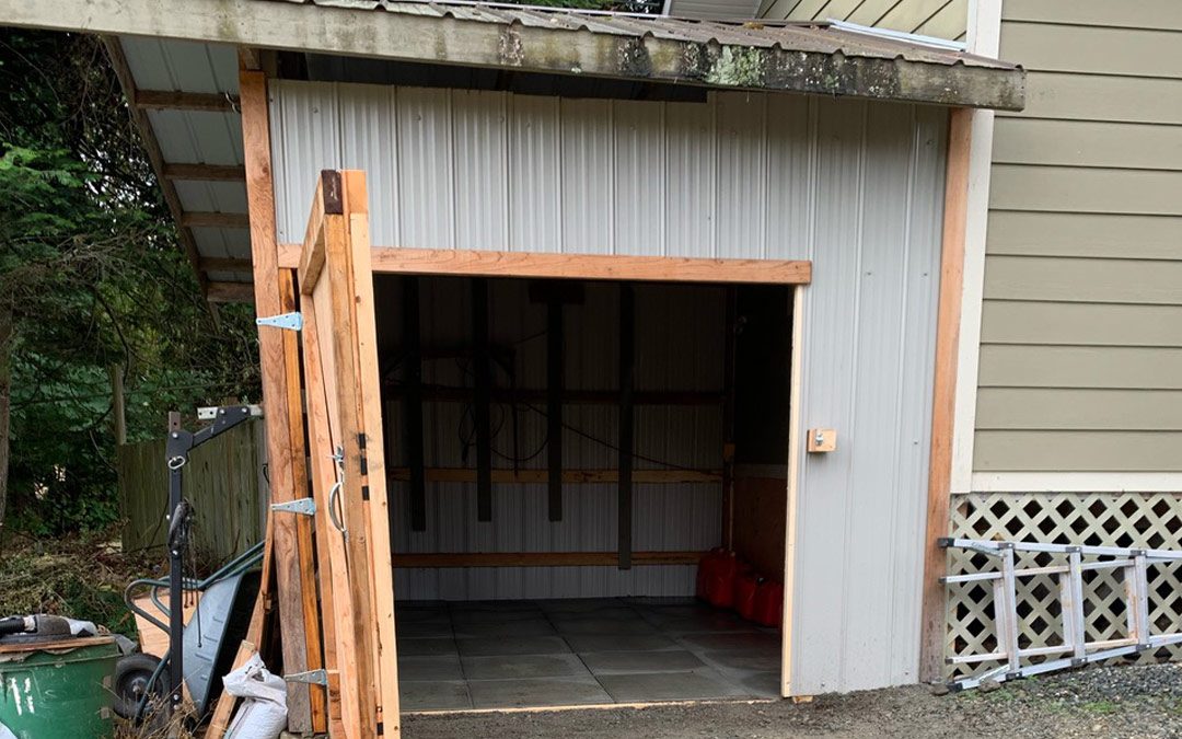 Shed Converted Into Storage Shed