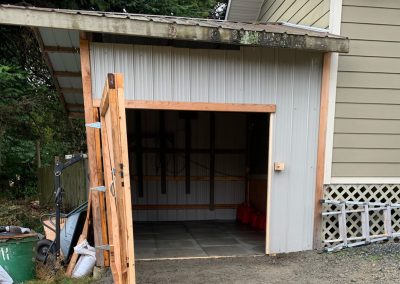 Shed Converted Into Storage Shed