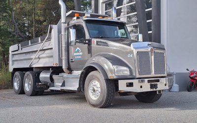 Despard Contracting Enhances Fleet with the New Tandem 2020 Kenworth T880 Gravel Dump Truck