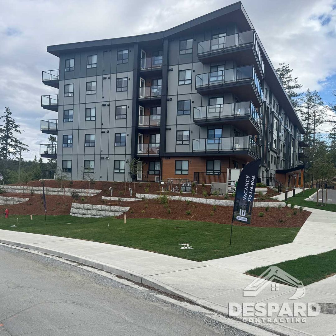 Infrastructure Completion — Walls, Curbs & Final Finishes
