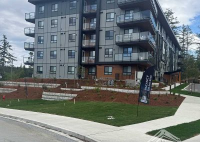 Infrastructure Completion — Walls, Curbs & Final Finishes