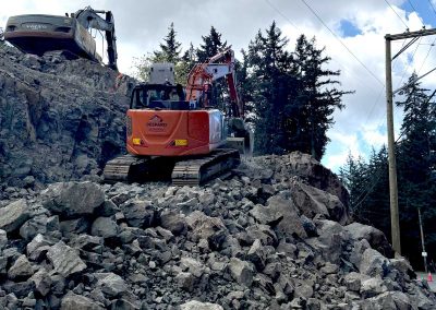 Land Clearing, Excavation & Drainage Installation on Erskine Lane