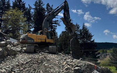 Shear Blast Excavation Support